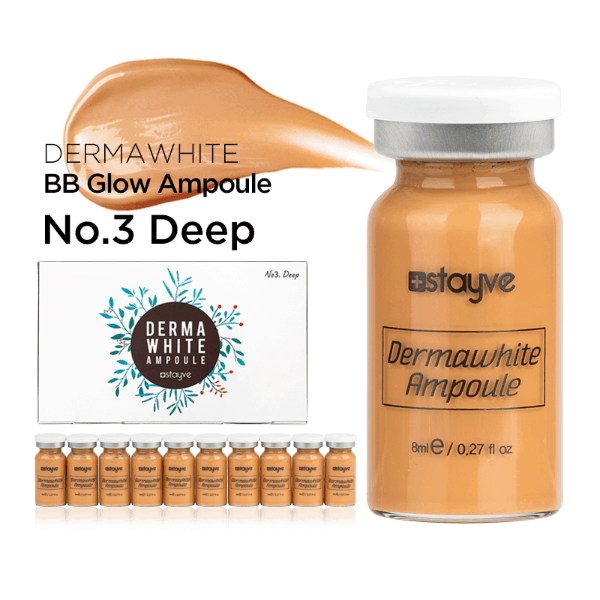 Stayve BB Glow Dermawhite Ampoule Serum NO. 3 (Deep) x 10